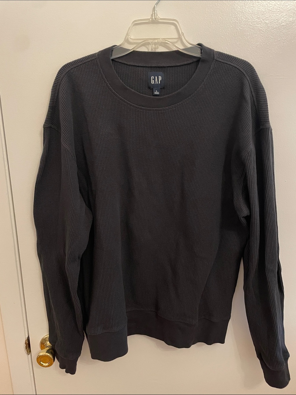 Gap men’s heavyweight thermal size large in black